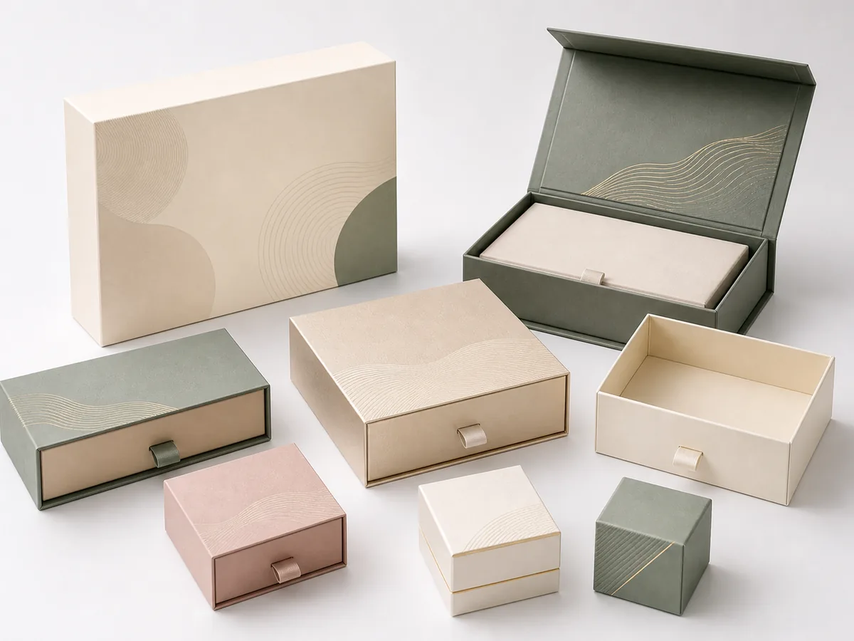 custom gift packaging boxes for product presentation