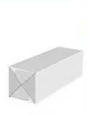 Bottom-closure carton structure illustration